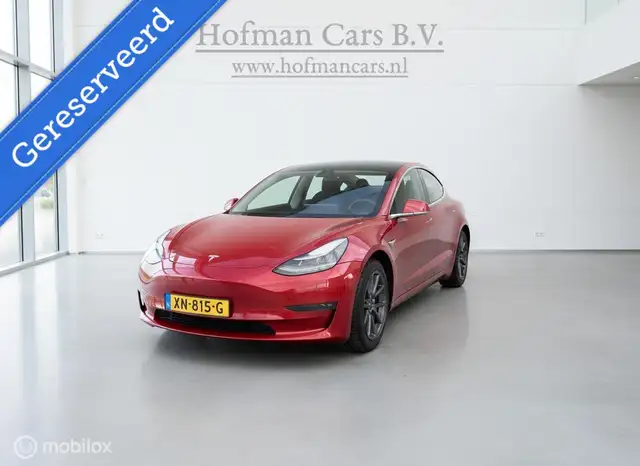Tesla Model 3 Long Range Dual Motor AWD| Speciale Rode Lak | 18"
