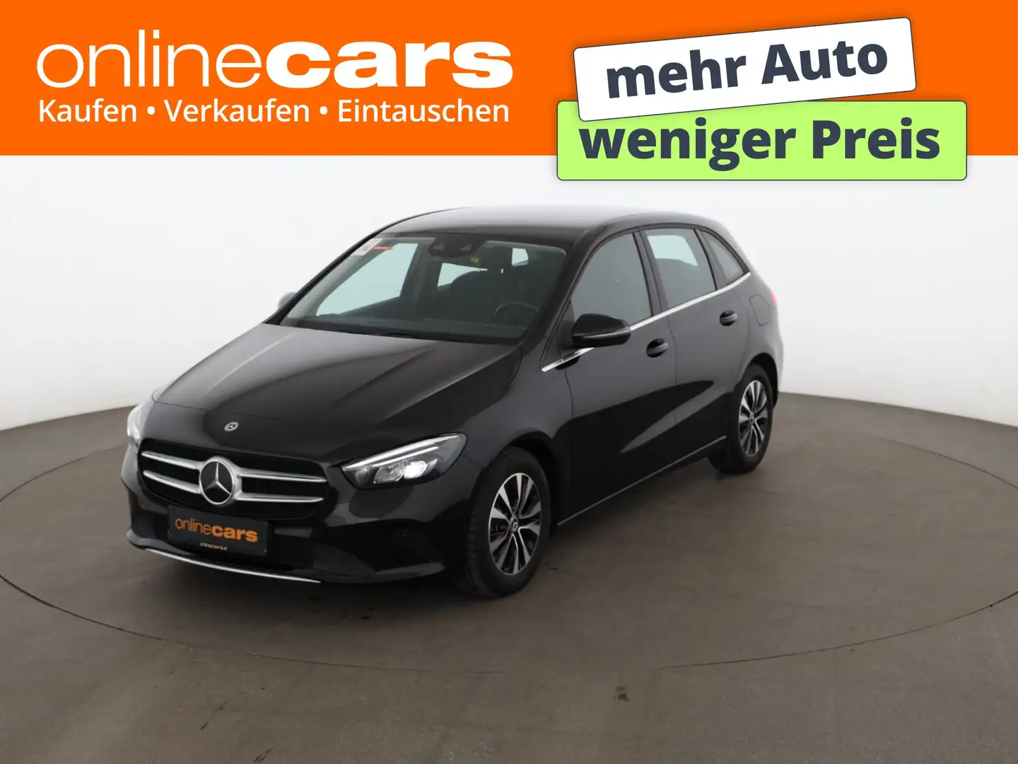 Mercedes-Benz B 200 d Style Aut LED AHK RADAR LEDER NAVI SITZHZ Schwarz - 1