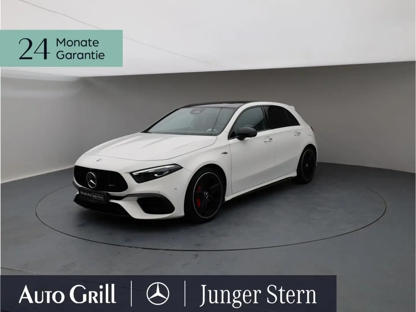 Mercedes-Benz A 45 AMG A 45 S 4M+ Pano RIDE PerfSitz*Lenk Burm Sitzklim Wit - 2