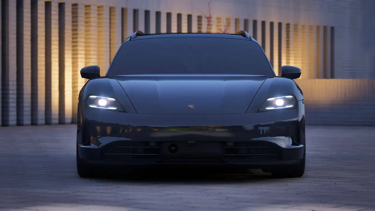 Porsche Taycan ST FACELIFT BATT+/AIR/21"/MATRIX/PANO/CHRONO/360/ACC/BOSE, миниатюра 26
