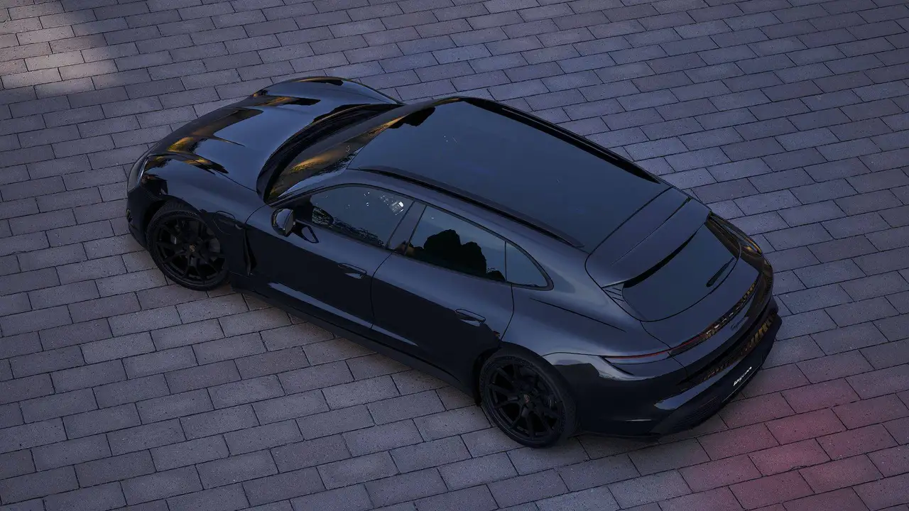 Porsche Taycan ST FACELIFT BATT+/AIR/21"/MATRIX/PANO/CHRONO/360/ACC/BOSE, миниатюра 24