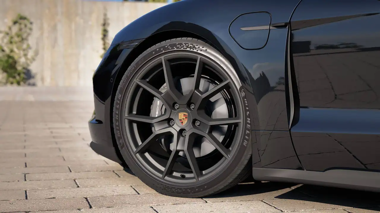 Porsche Taycan ST FACELIFT BATT+/AIR/21"/MATRIX/PANO/CHRONO/360/ACC/BOSE, миниатюра 5