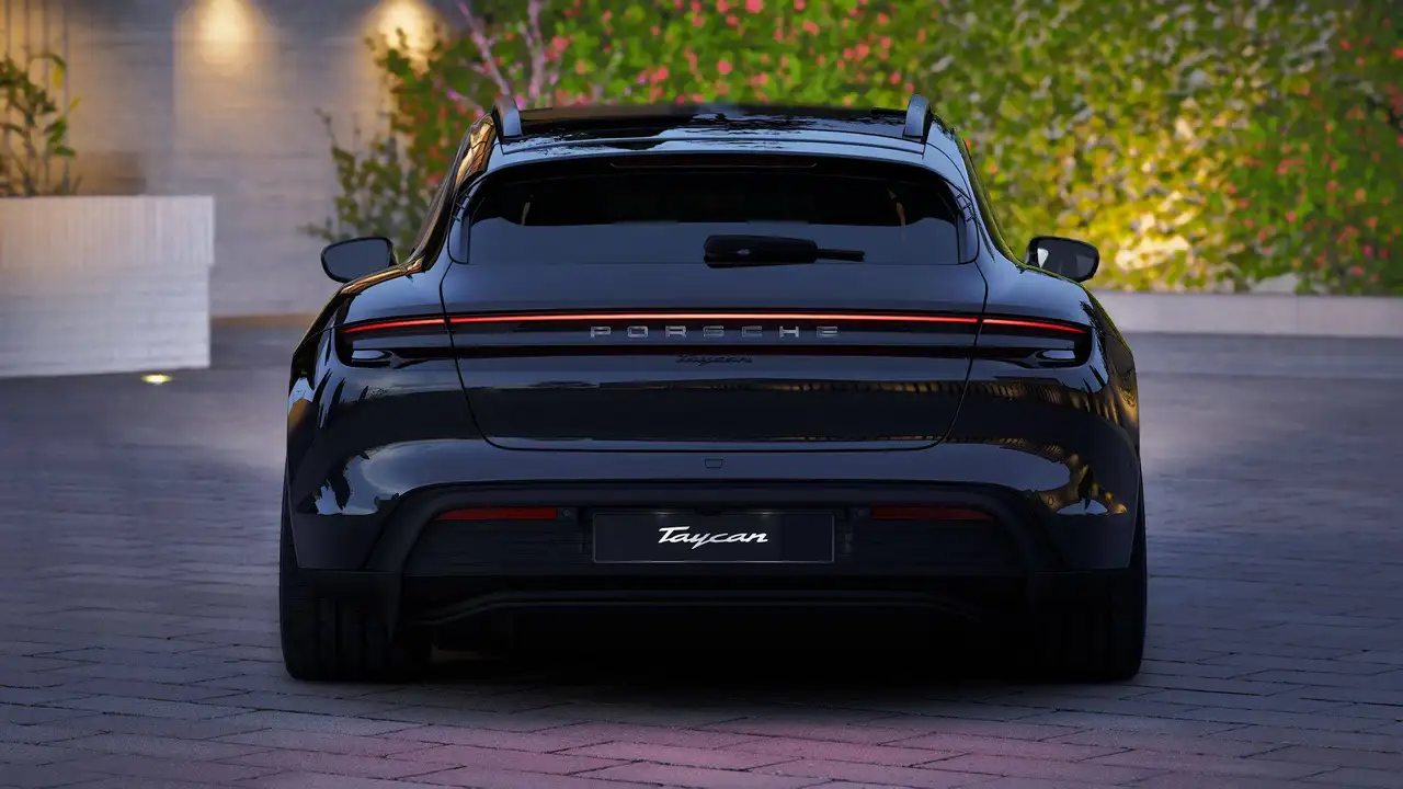 Porsche Taycan ST FACELIFT BATT+/AIR/21"/MATRIX/PANO/CHRONO/360/ACC/BOSE, миниатюра 27