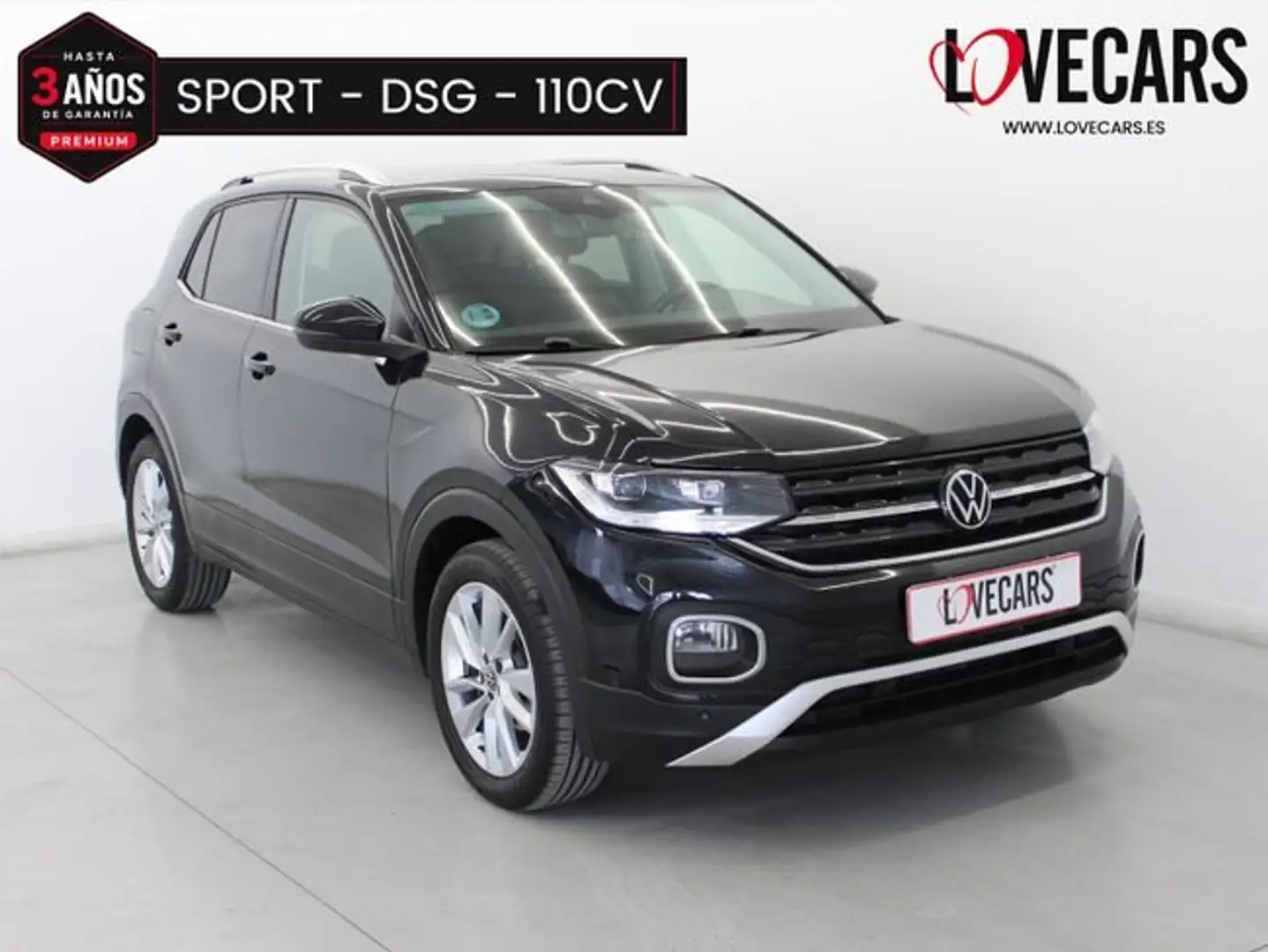 Volkswagen T-Cross 1.0 TSI Sport DSG7 81kW Negro - 1