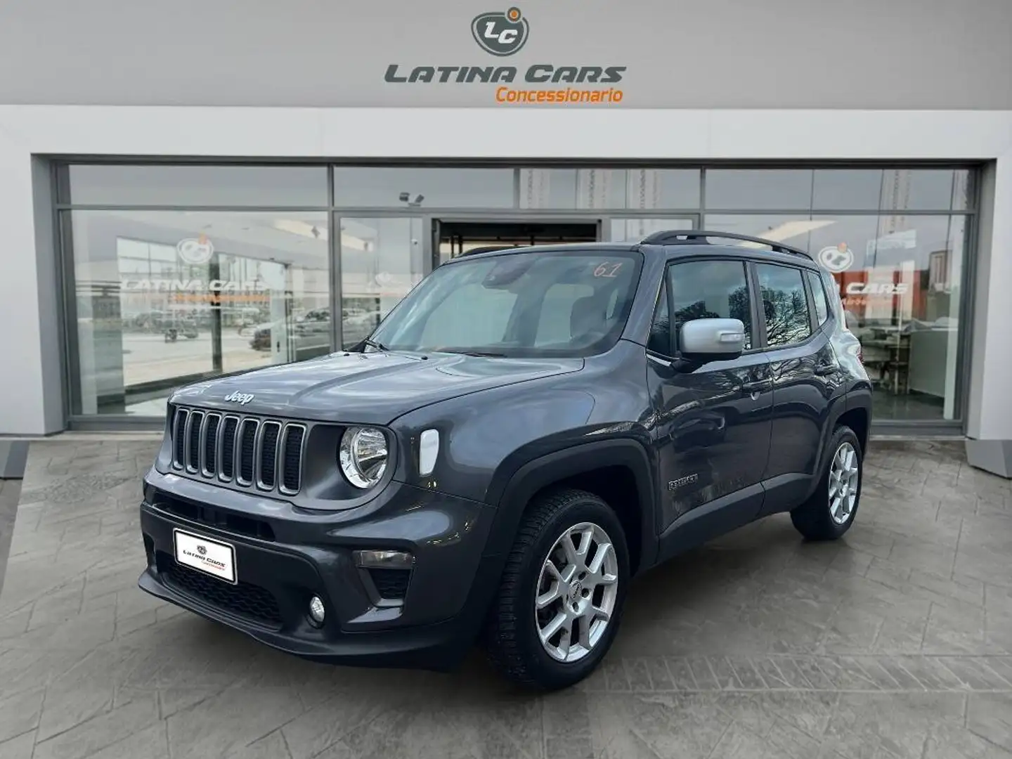 Jeep Renegade 1.6 mjt Limited 130cv Con CARPLAY & TELECAMERA Grijs - 1
