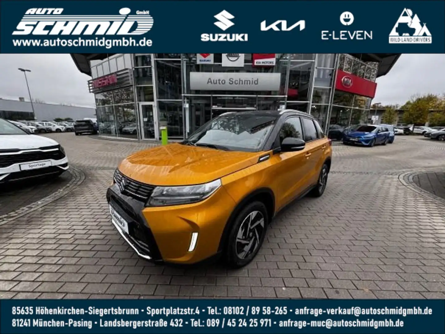 Suzuki Vitara VITARA 1.4 BOOSTERJET HYBRID ALLRAD COMFORT+ Gelb - 1
