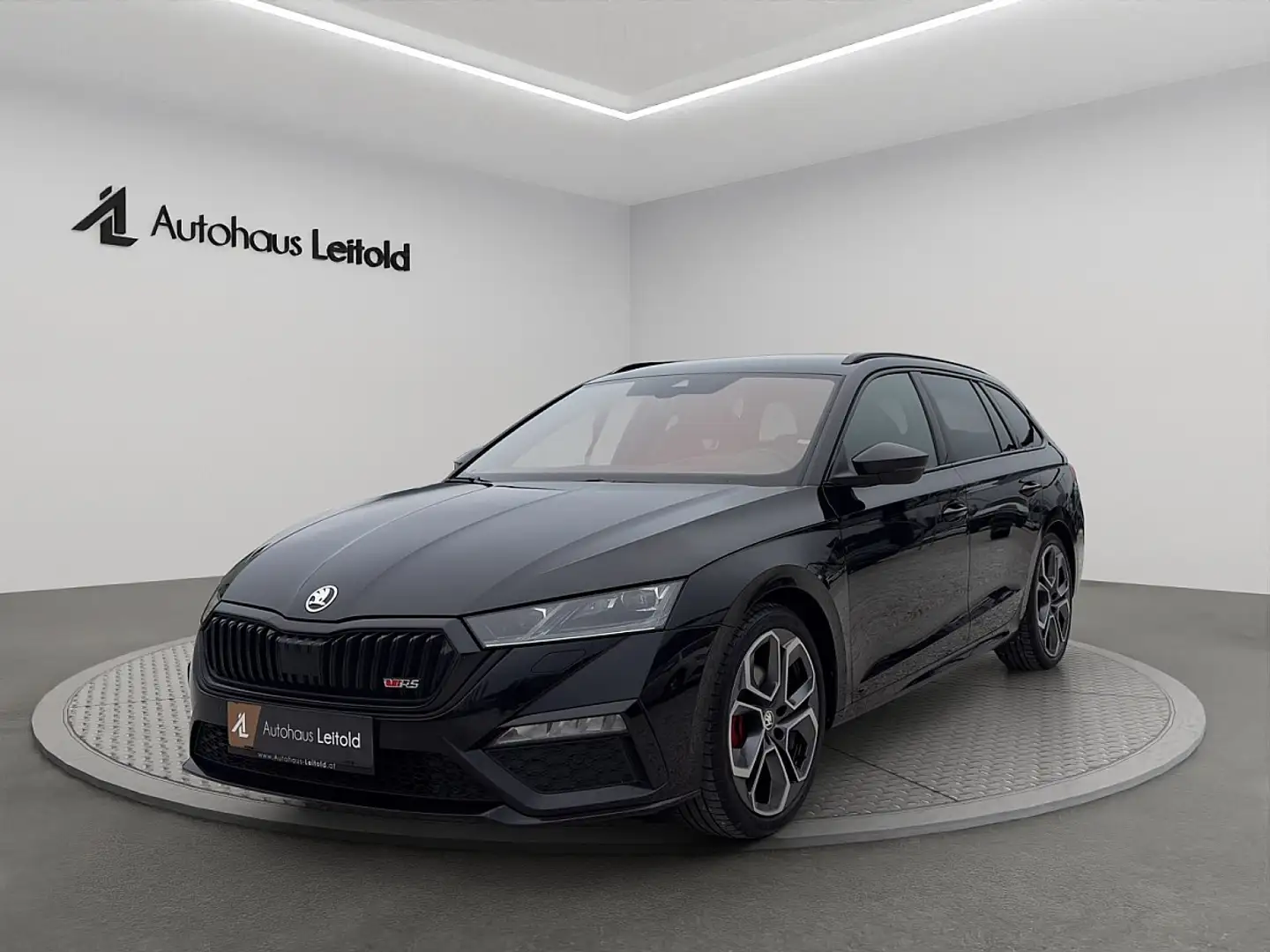 Skoda Octavia Combi 2,0 TDI RS DSG LEDER CAM STANDHZ MATRIX L... Schwarz - 1