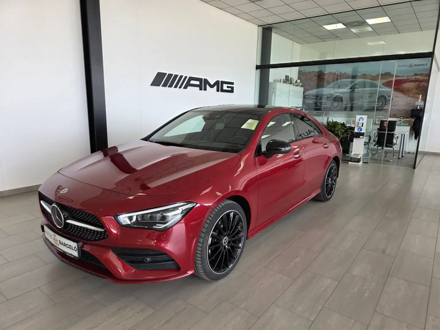 Mercedes-Benz CLA 250 250e 8G-DCT Groen - 1