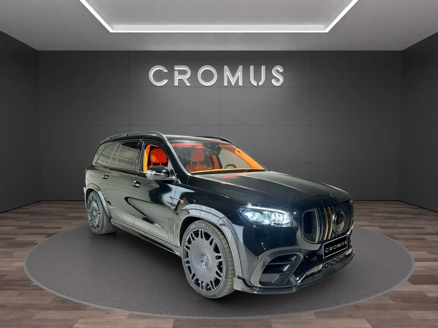 Mercedes-Benz GLS 63 AMG GLS 63SAMGBRABUS800/FULLORANGELEATHER^IVA ESPOSTA^ Noir - 2