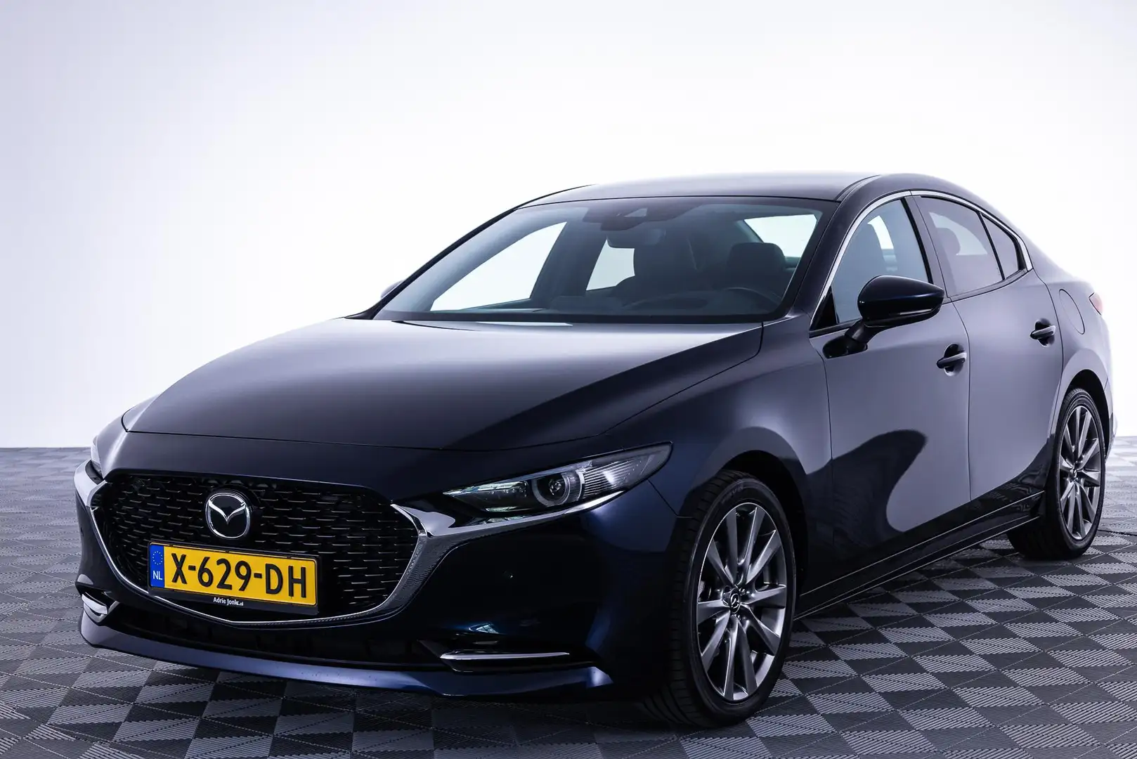 Mazda 3 2.0 e-SkyActiv-X M Hybrid 186 Luxury | AUTOMAAT | Blauw - 2
