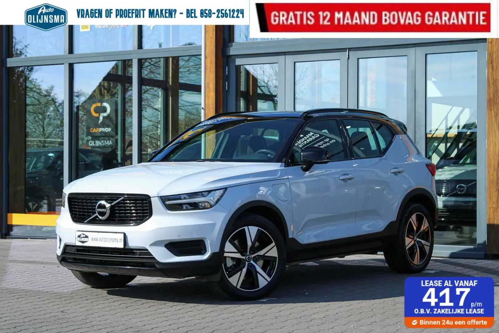 Volvo XC40 T4 PlugInHybride R-Design|Navi|ElekKlep|Clima Wit - 1