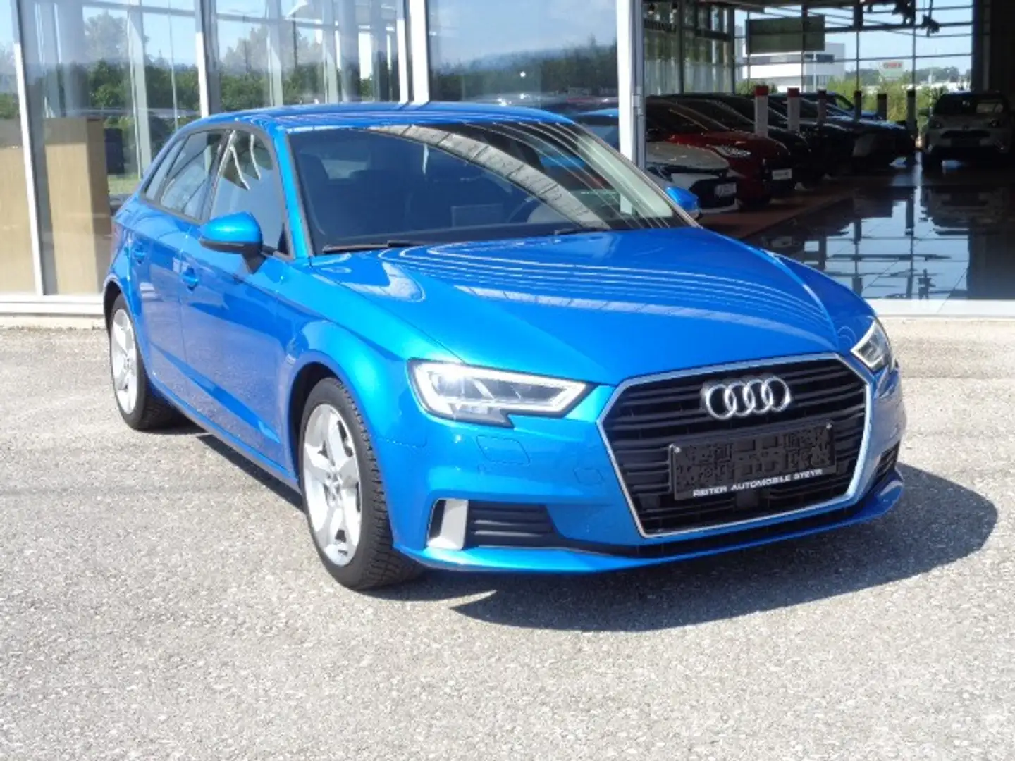 Audi A3 SB 35 2,0 TDI Sport *LED *Leder *Navi Blau - 1