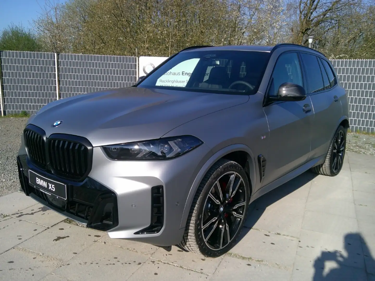 BMW X5 40d xDrive M Sport Mattgrau LM 22'' AHK Voll! Grau - 1