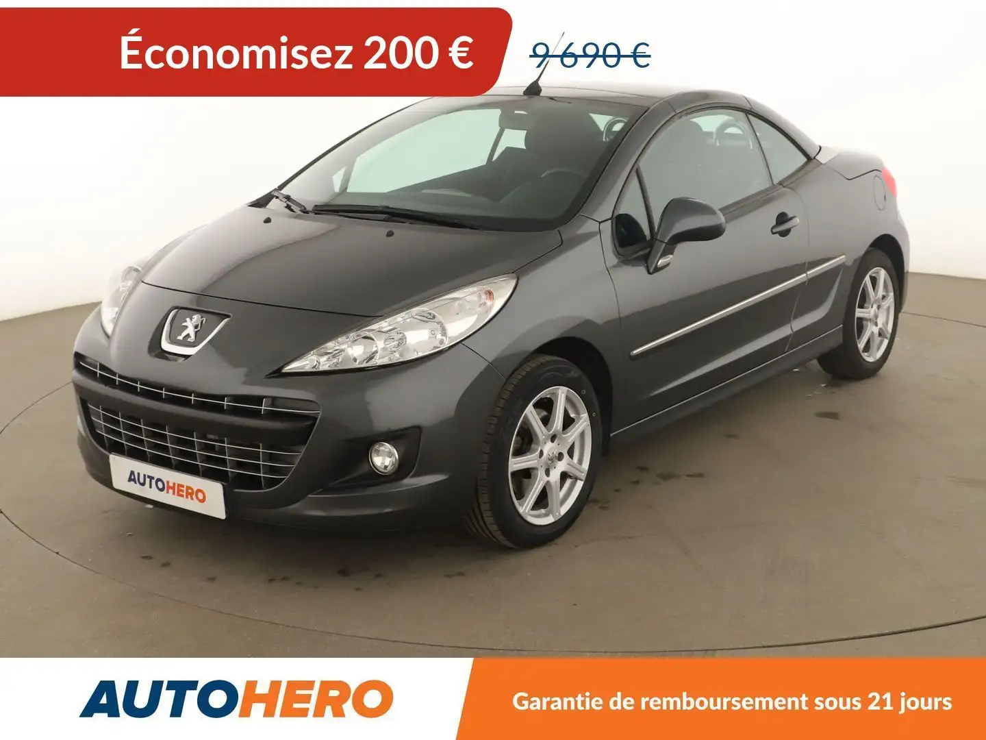 Peugeot 207 CC 1.6 VTi Sport Szary - 1