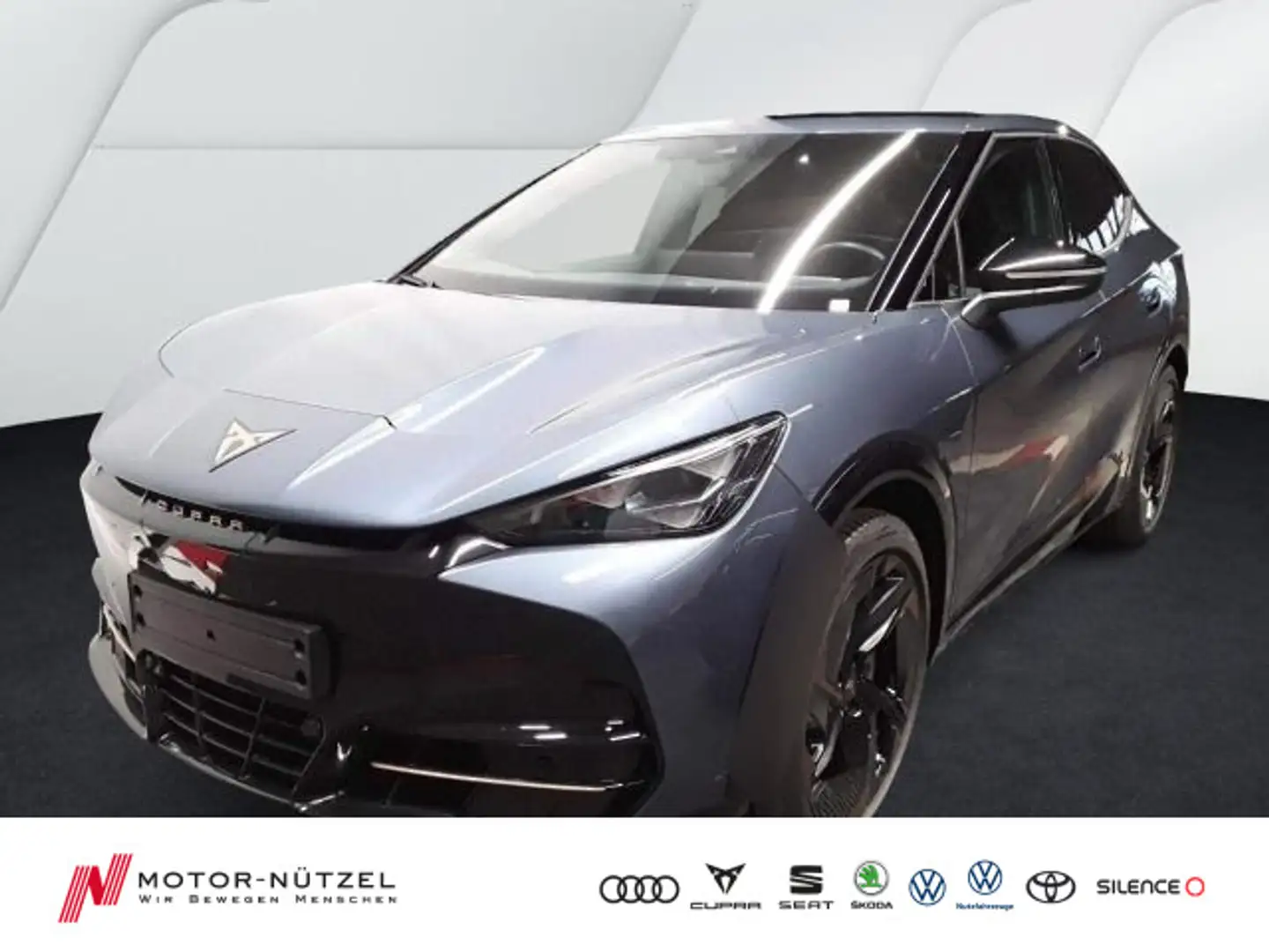 CUPRA Tavascan 210kW MATRIX+NAVI+ACC+SHZ+DCC+PANO+360° Blau - 1