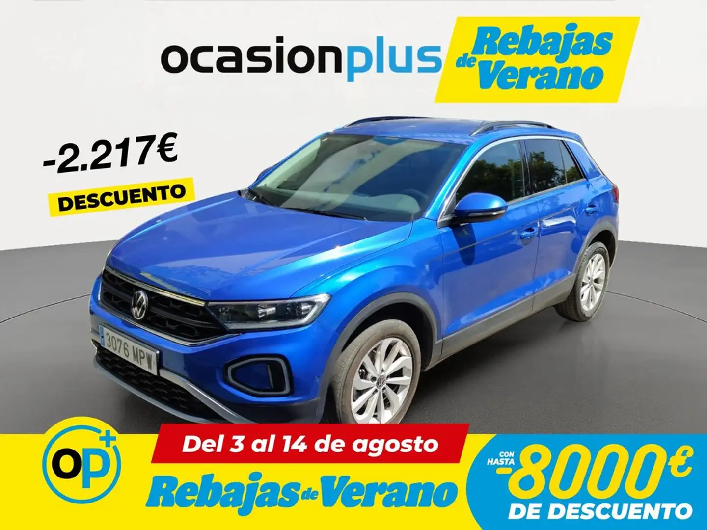 Volkswagen T-Roc 2.0TDI Life DSG7 110KW Azul - 1