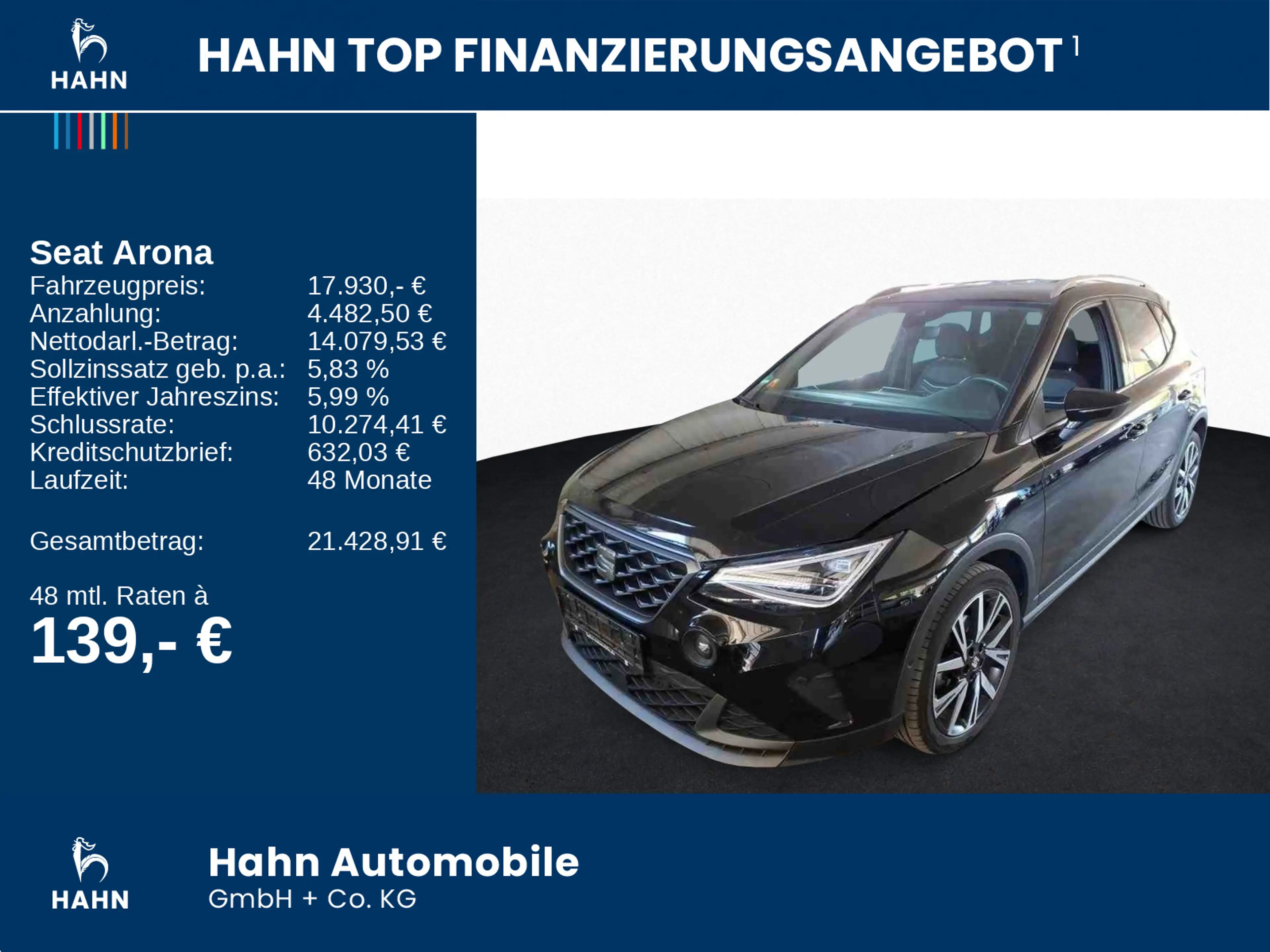 SEAT Arona FR 1.0TSI Nav LED ACC Cam Park SHZ Keyless — photo 2