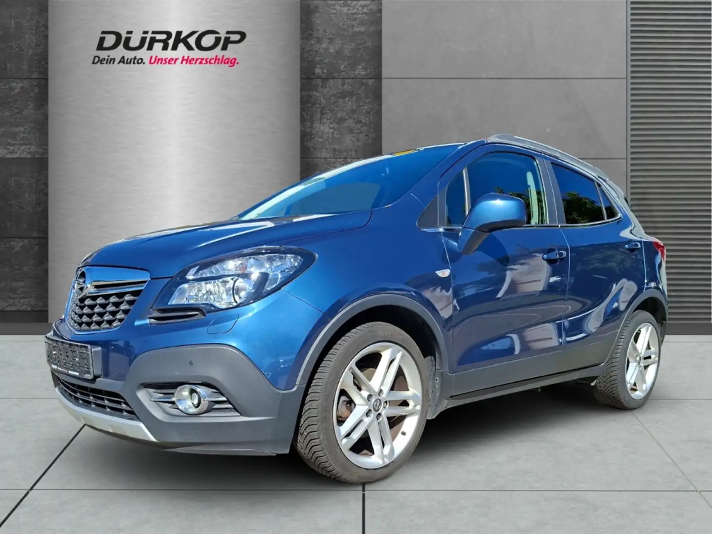 Opel Mokka X INNOVATION 1.4 Turbo Allrad Navi Bi-Xenon Kurvenli Blau - 1