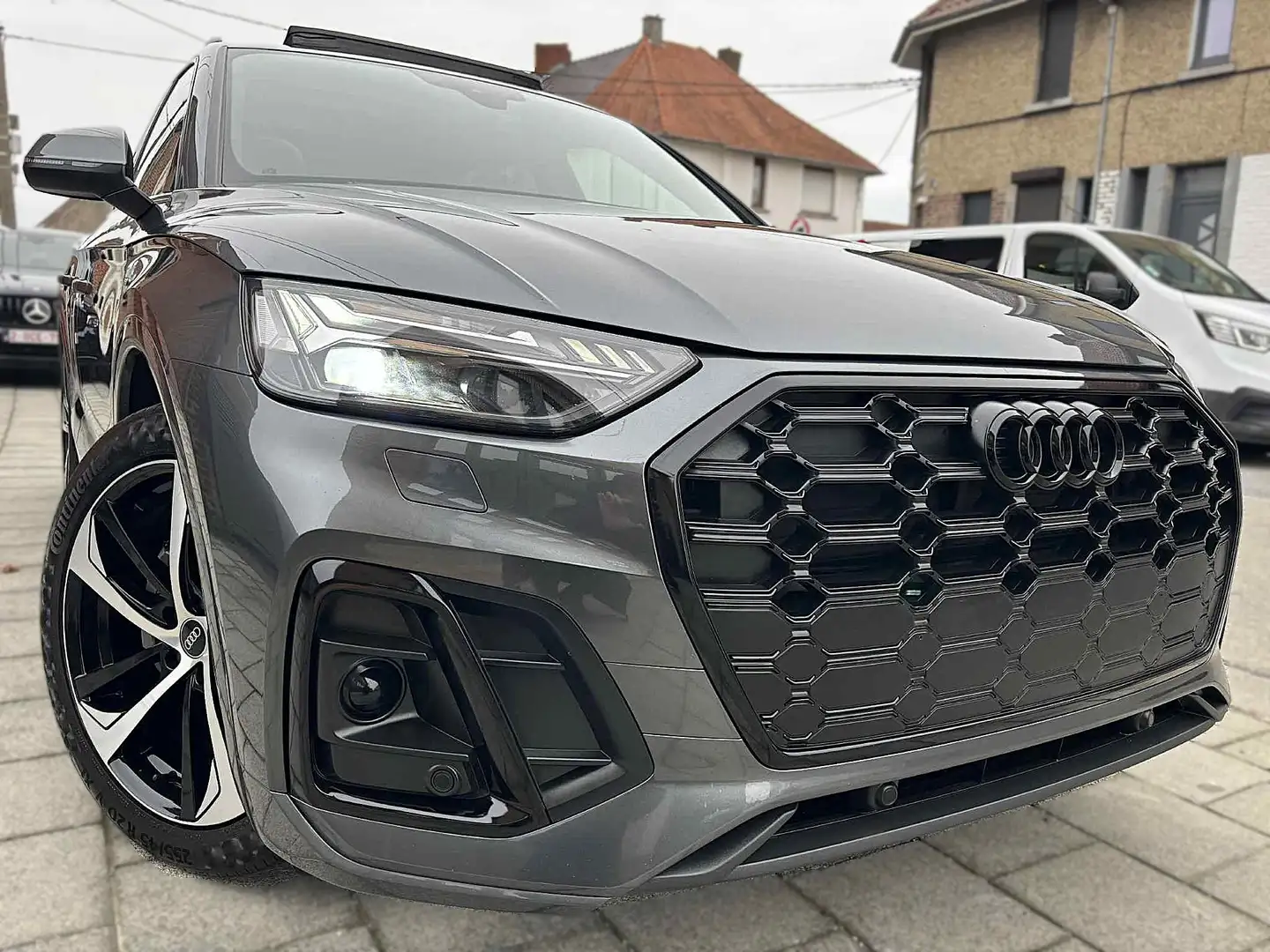 Audi Q5 35 TDi  S line S tronic/PANO-MATRIX-FULL!/GARANTIE Gris - 1