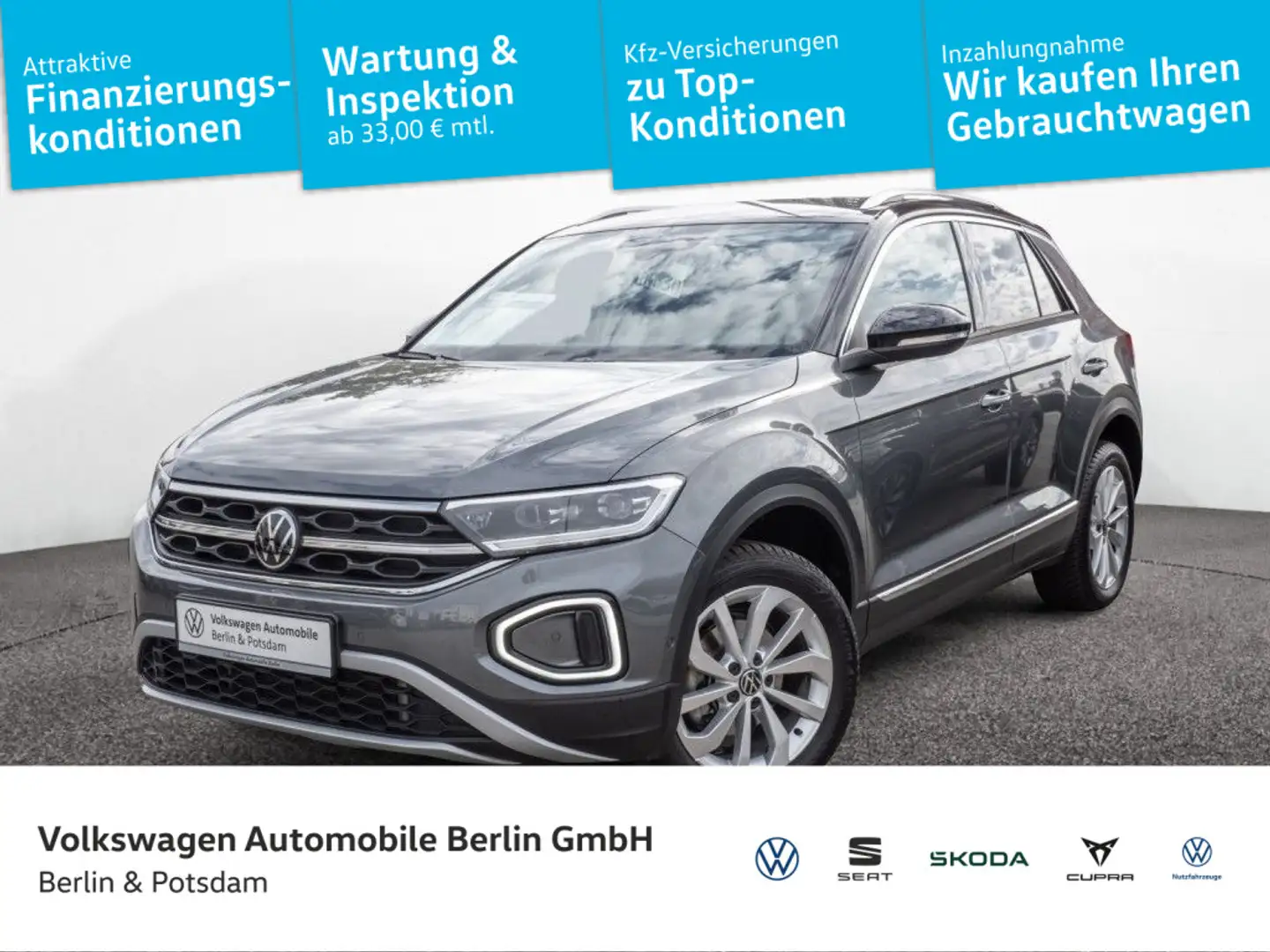 Volkswagen T-Roc 1.5 TSI DSG Style Grigio - 1