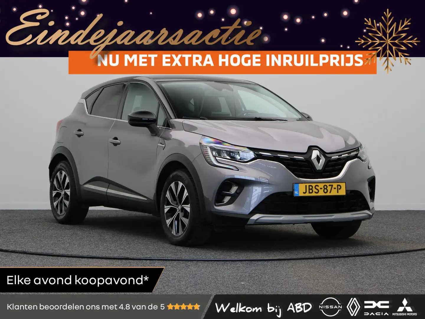 Renault Captur 145pk E-Tech Hybrid Techno | Achteruitrijcamera | Grigio - 1