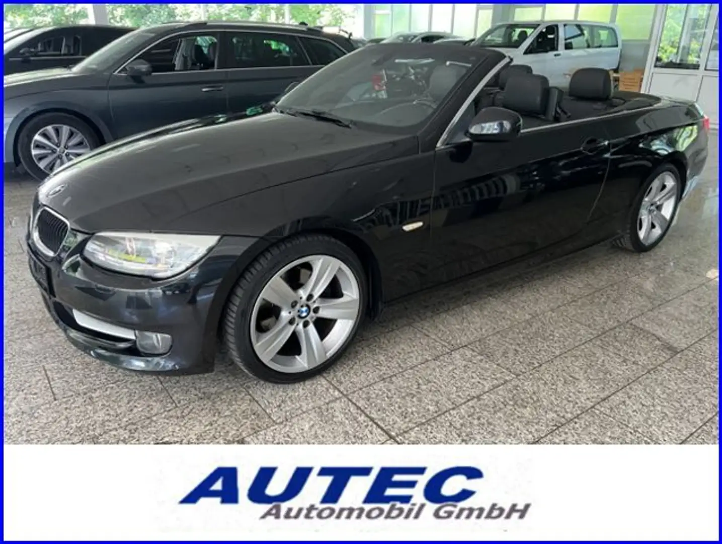 BMW 320 d Cabrio NAVI+LEDER+PDC+AHK+18Zoll Nero - 1