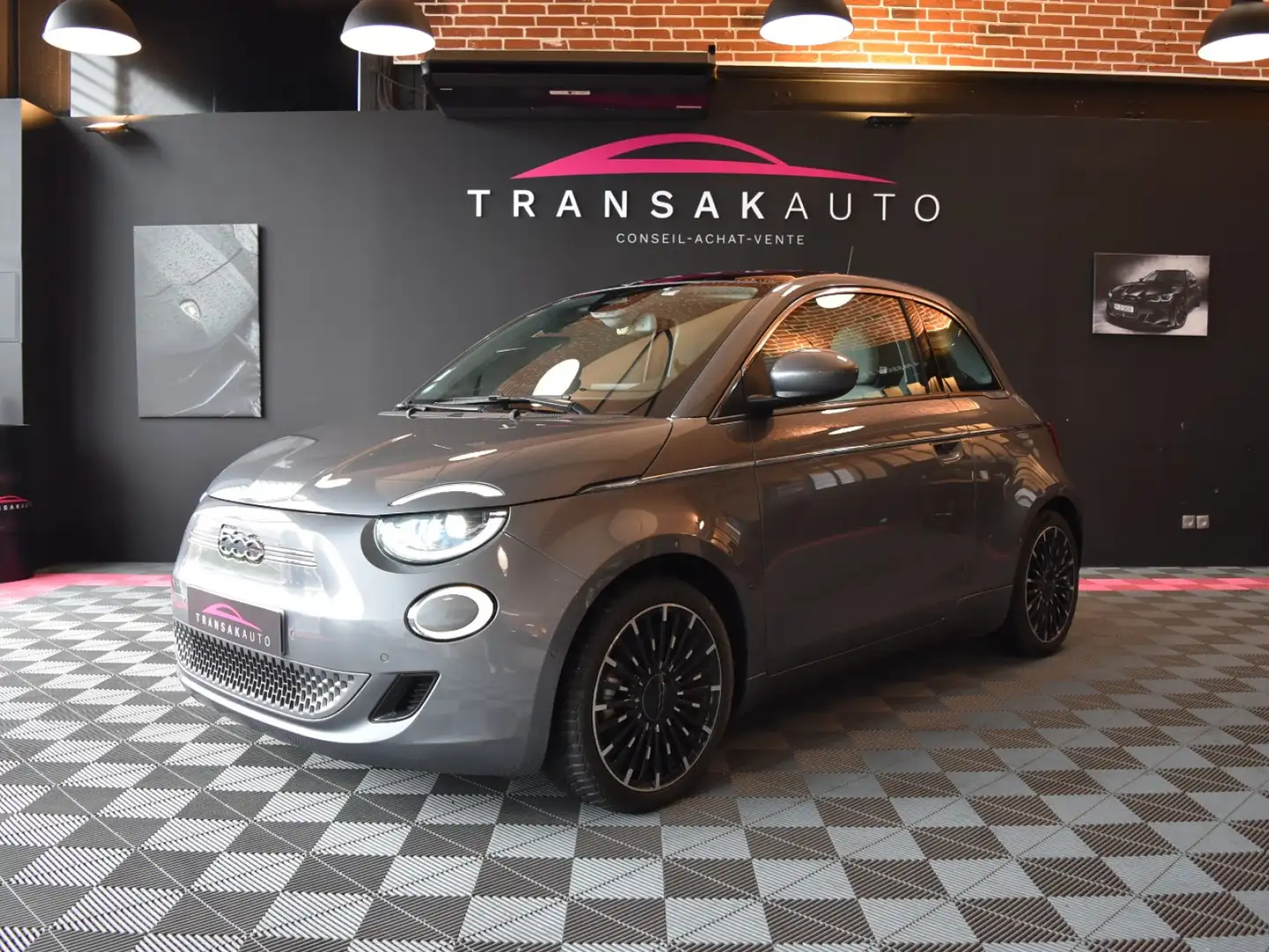 Fiat 500 La Prima Gris - 1