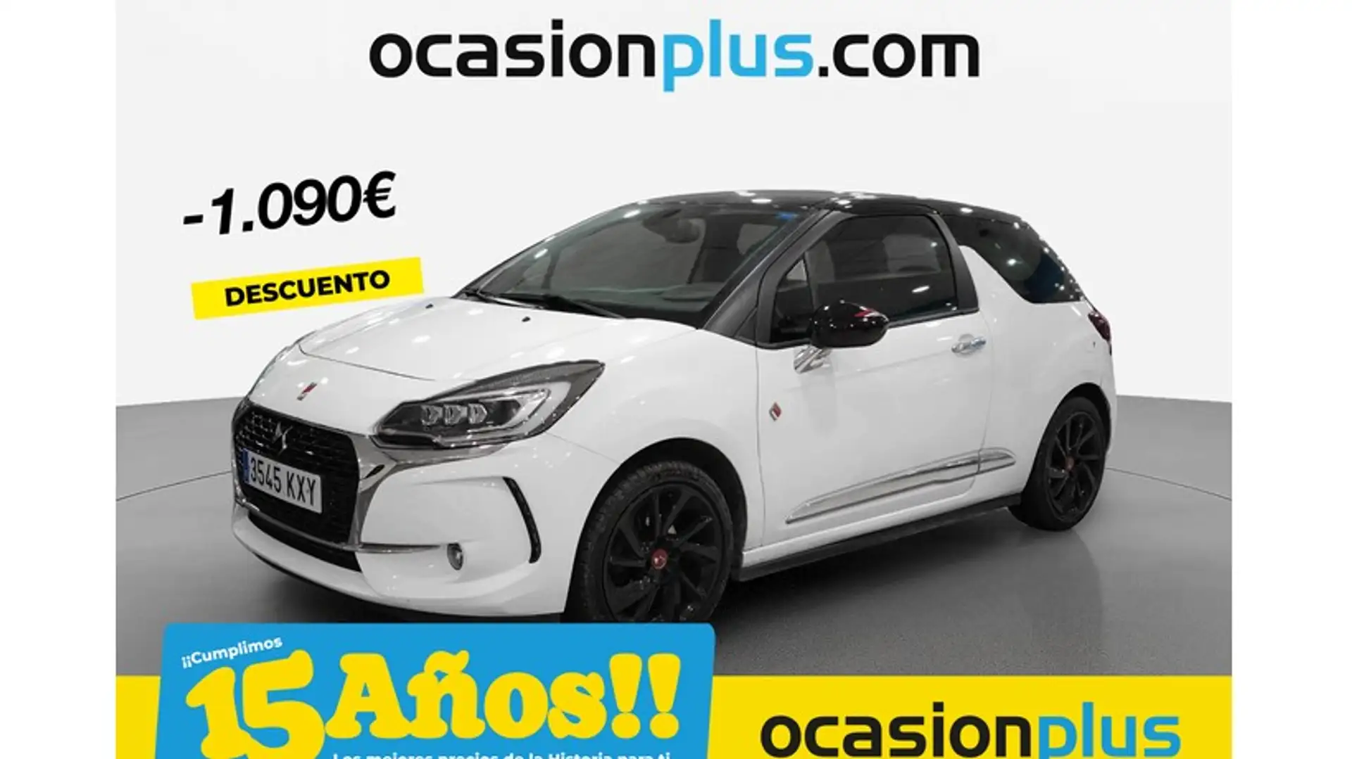 DS Automobiles DS 3 1.2 PureTech S&S Performance Line EAT6 110 Wit - 1