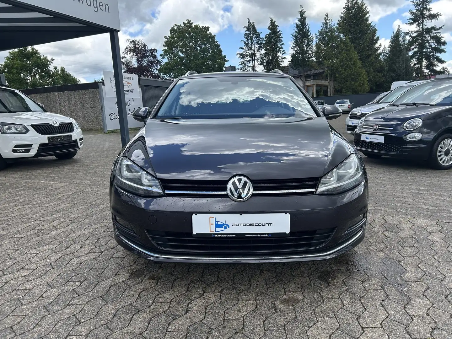 Volkswagen Golf Variant VII 1.4 TSI LOUNGE PDC KLIMA 1.HAND 110... Gris - 2