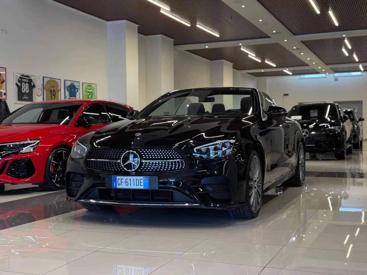 Mercedes-Benz E 220 Classe E Cabrio 220 d 4Matic Premium Plu Nero - 1