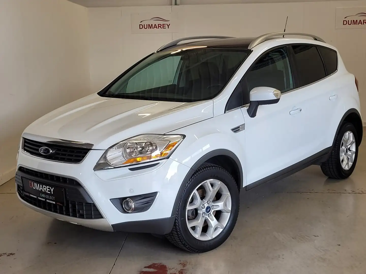 Ford Kuga 20 TDCI 136 pk Білий - 1