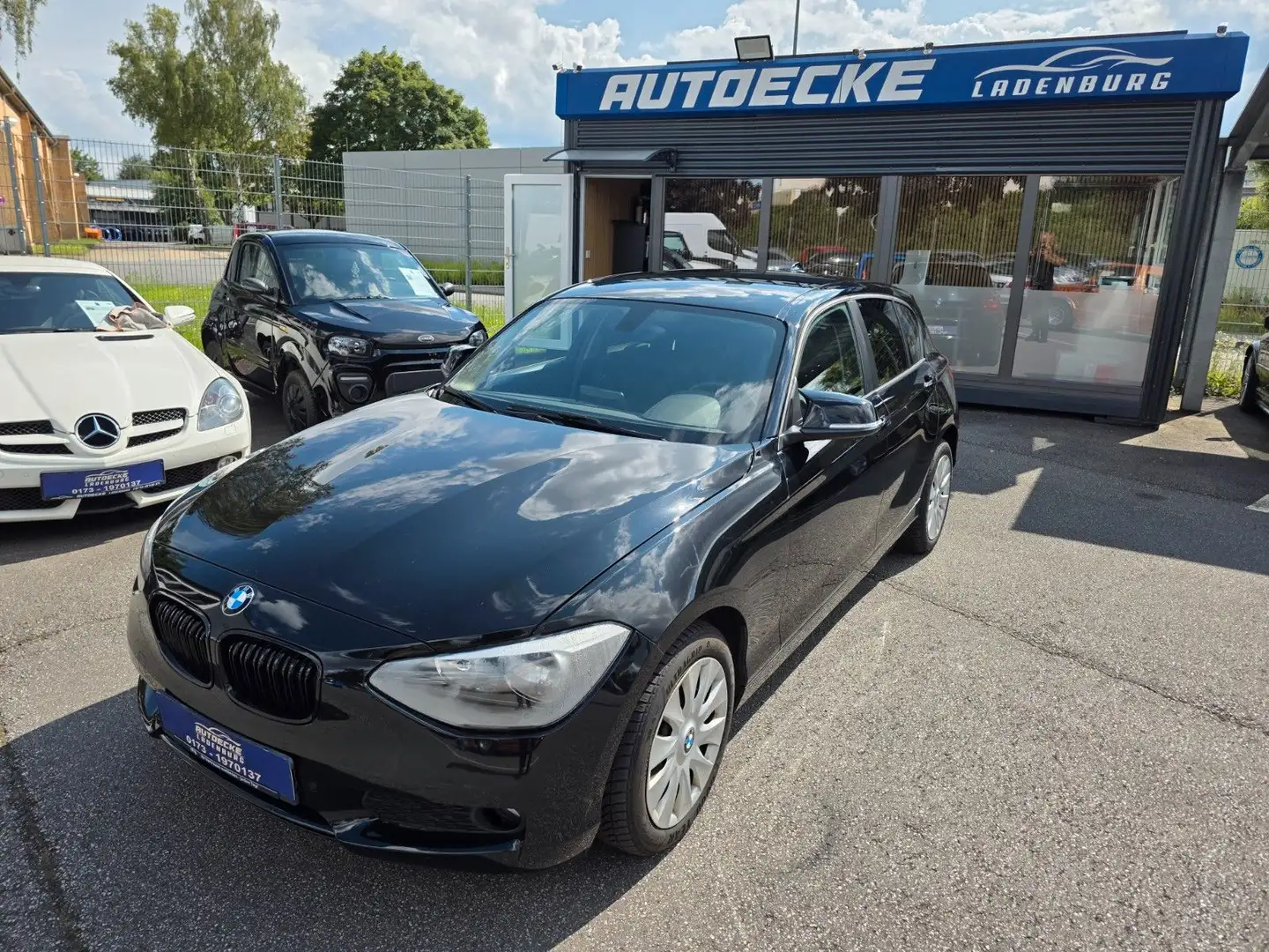 BMW 114 Baureihe 1 Lim. 5-trg. 114 i 1.Hand Schwarz - 1