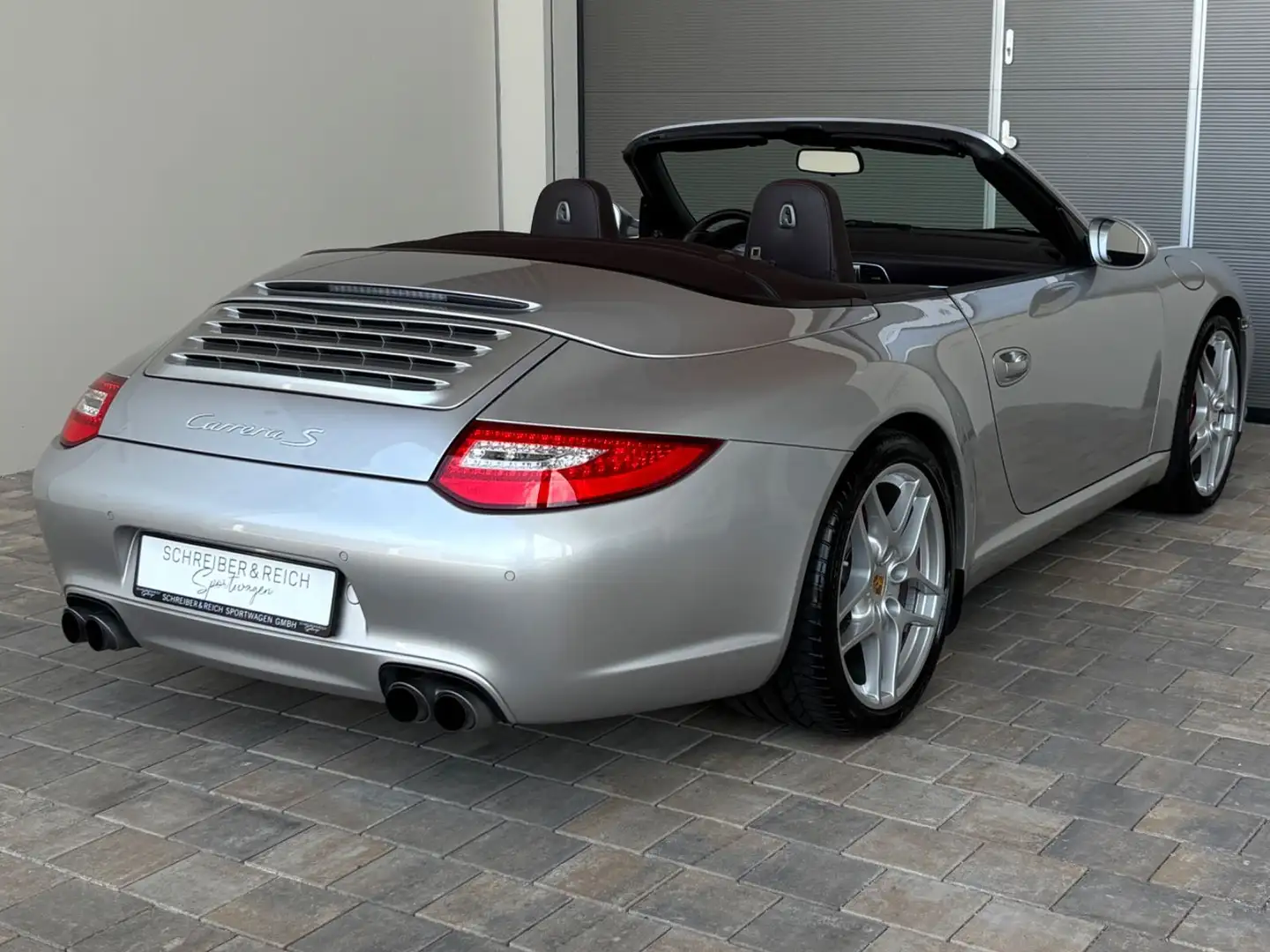 Porsche 997 .2 Carrera S Cabriolet SAGA - 2. Hand - Leder Silber - 2