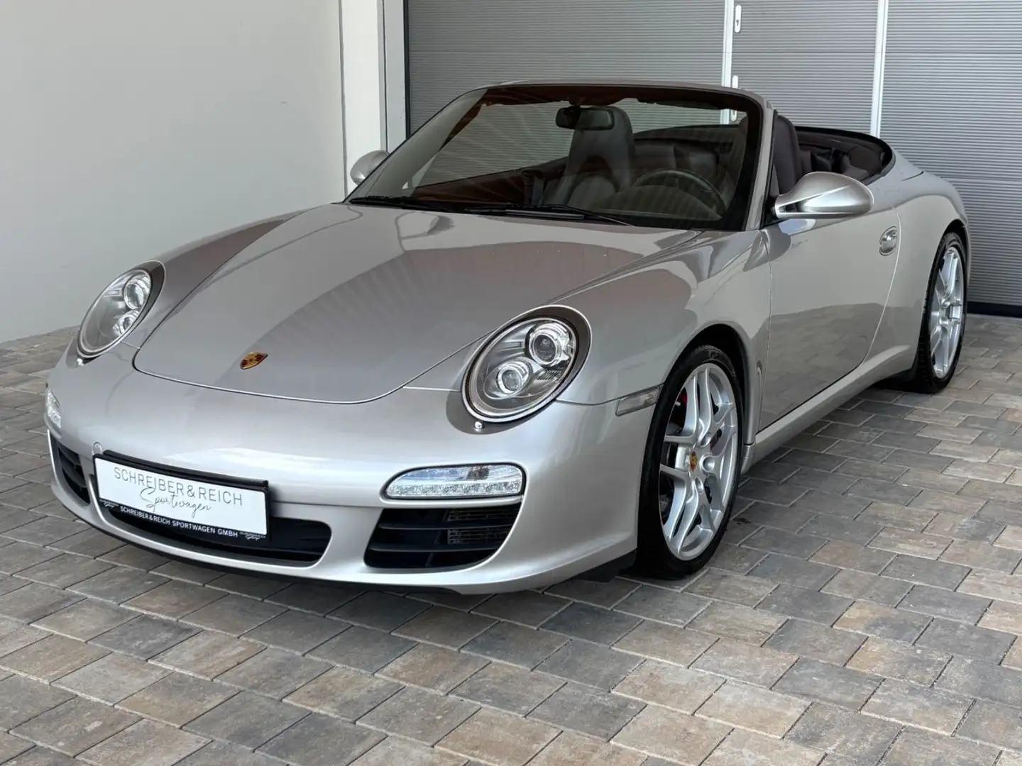 Porsche 997 .2 Carrera S Cabriolet SAGA - 2. Hand - Leder Silber - 1