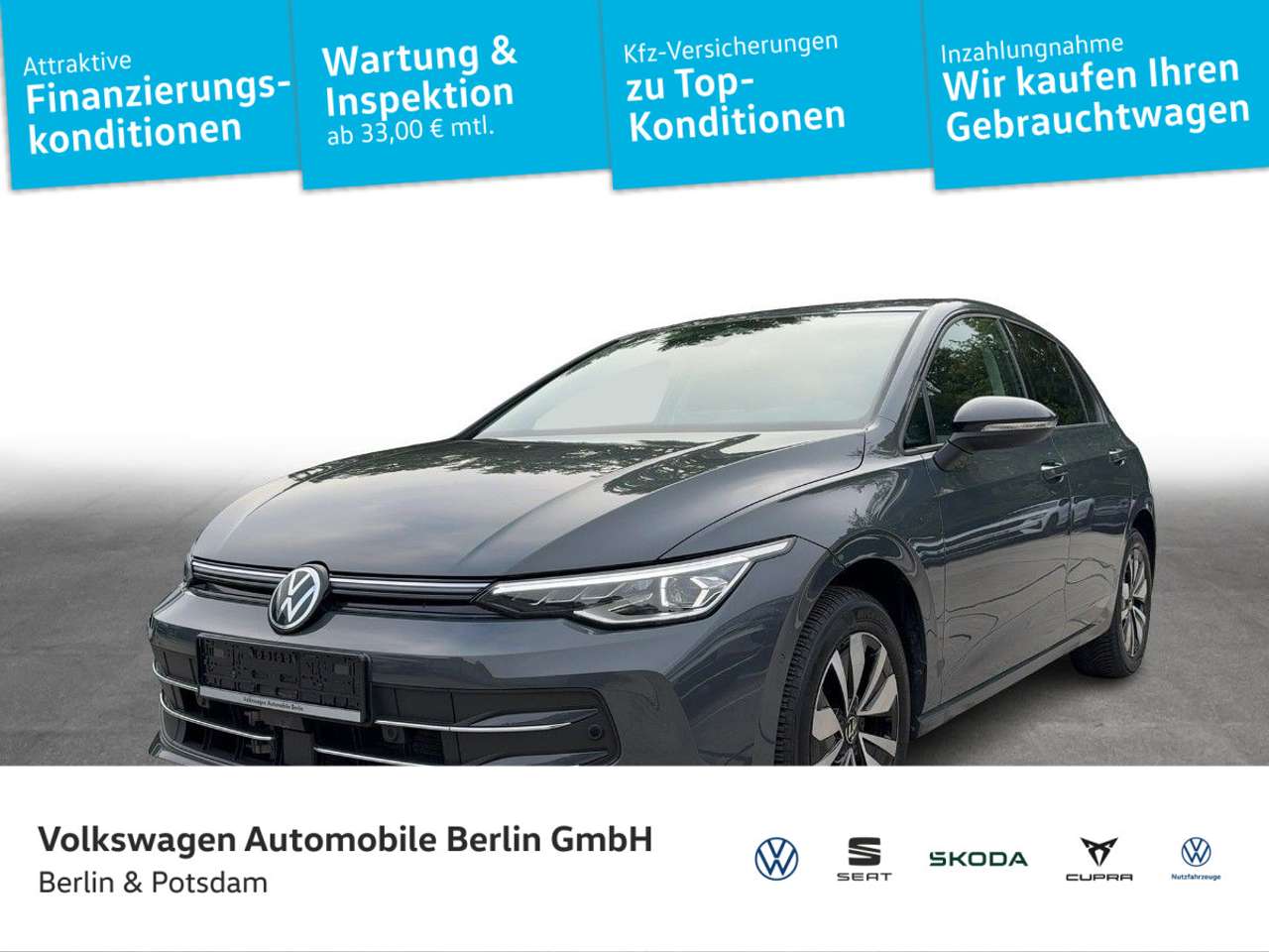 Volkswagen Golf — Volkswagen Golf VIII 1.5 eTSI Goal DSG Navi LED ACC