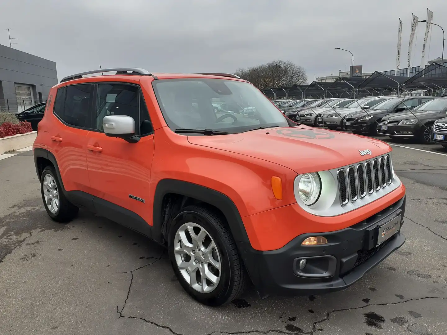 Jeep Renegade 1.6 Mjt DDCT AUTOMATICO 120 CV Limited GARANZIA Orange - 2
