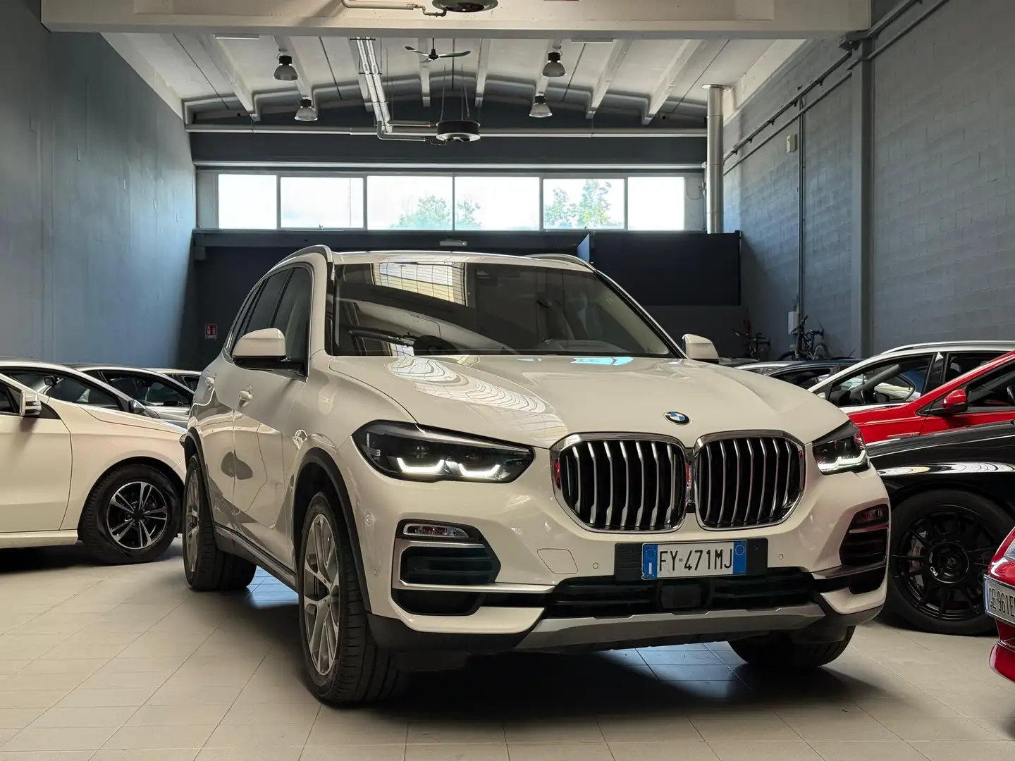 BMW X5 UNICO PROPRIETARIO Bianco - 2