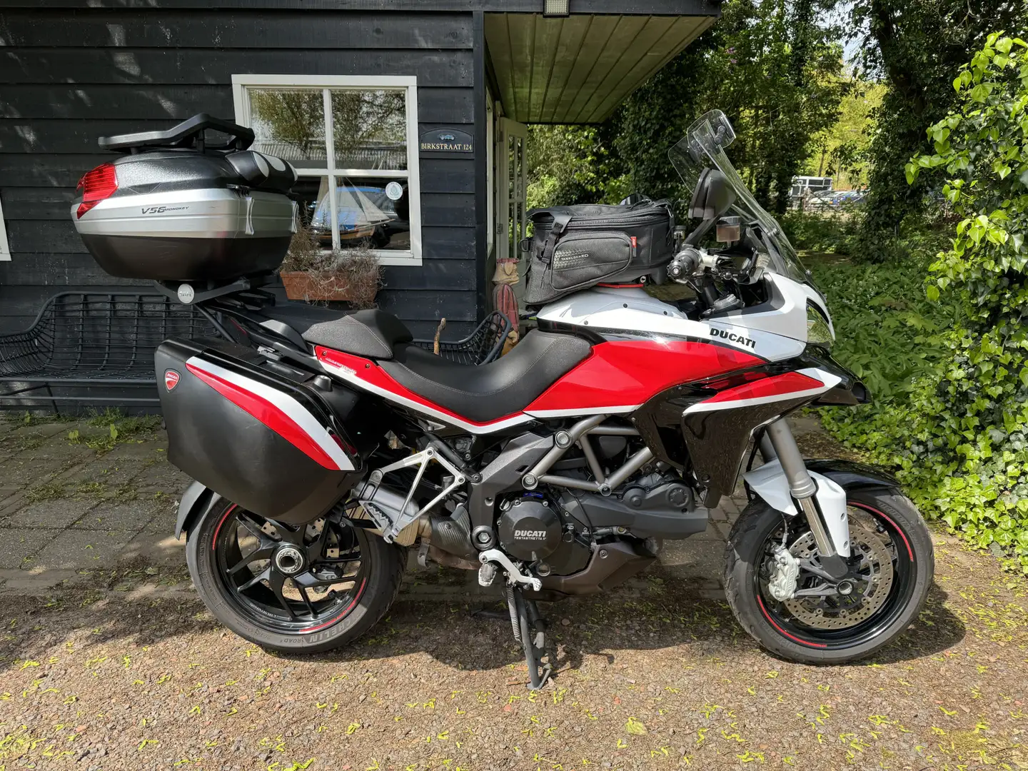 Ducati Multistrada 1200 S Granturismo FULL.TERMIGNONI|KOFFERSET|DESMO Roşu - 1