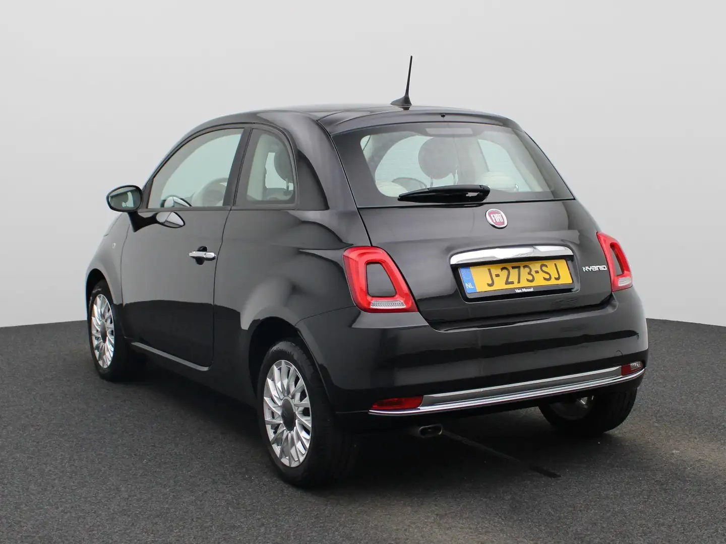 Fiat 500 1.0 Hybrid Lounge | AIRCO | CRUISE CONTROL | LICHT Noir - 2
