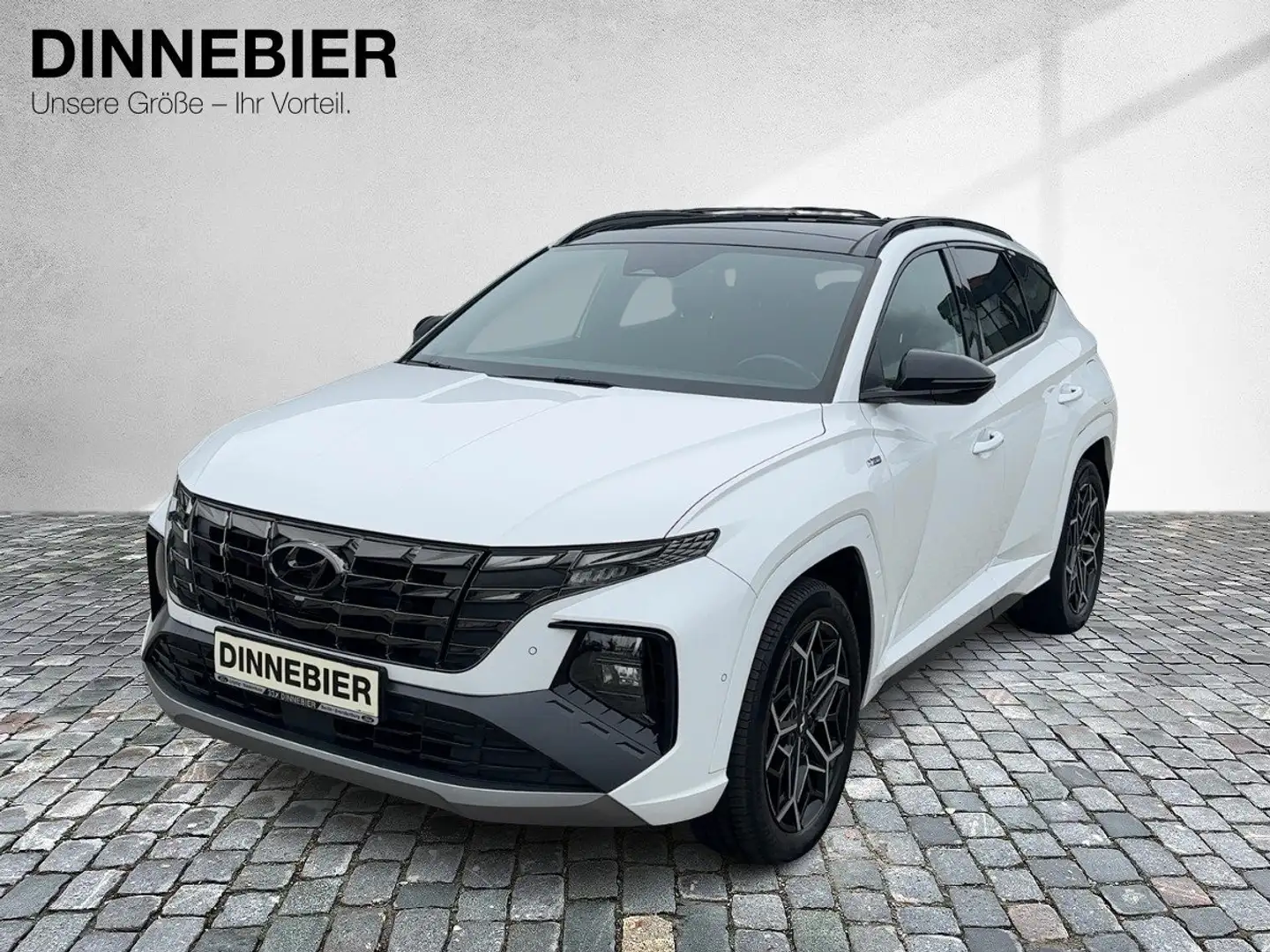 Hyundai TUCSON 1.6 PHEV N-Line 4WD LED+360°+Glasdach Blanc - 2