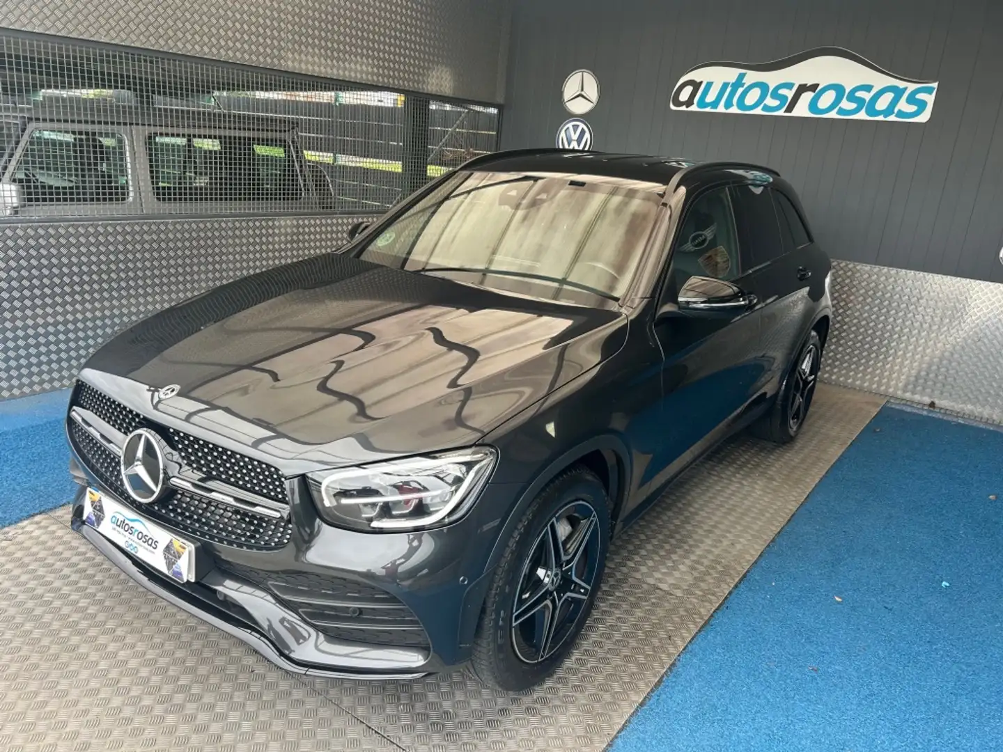 Mercedes-Benz GLC 200 200d 4Matic 9G-Tronic Gris - 1