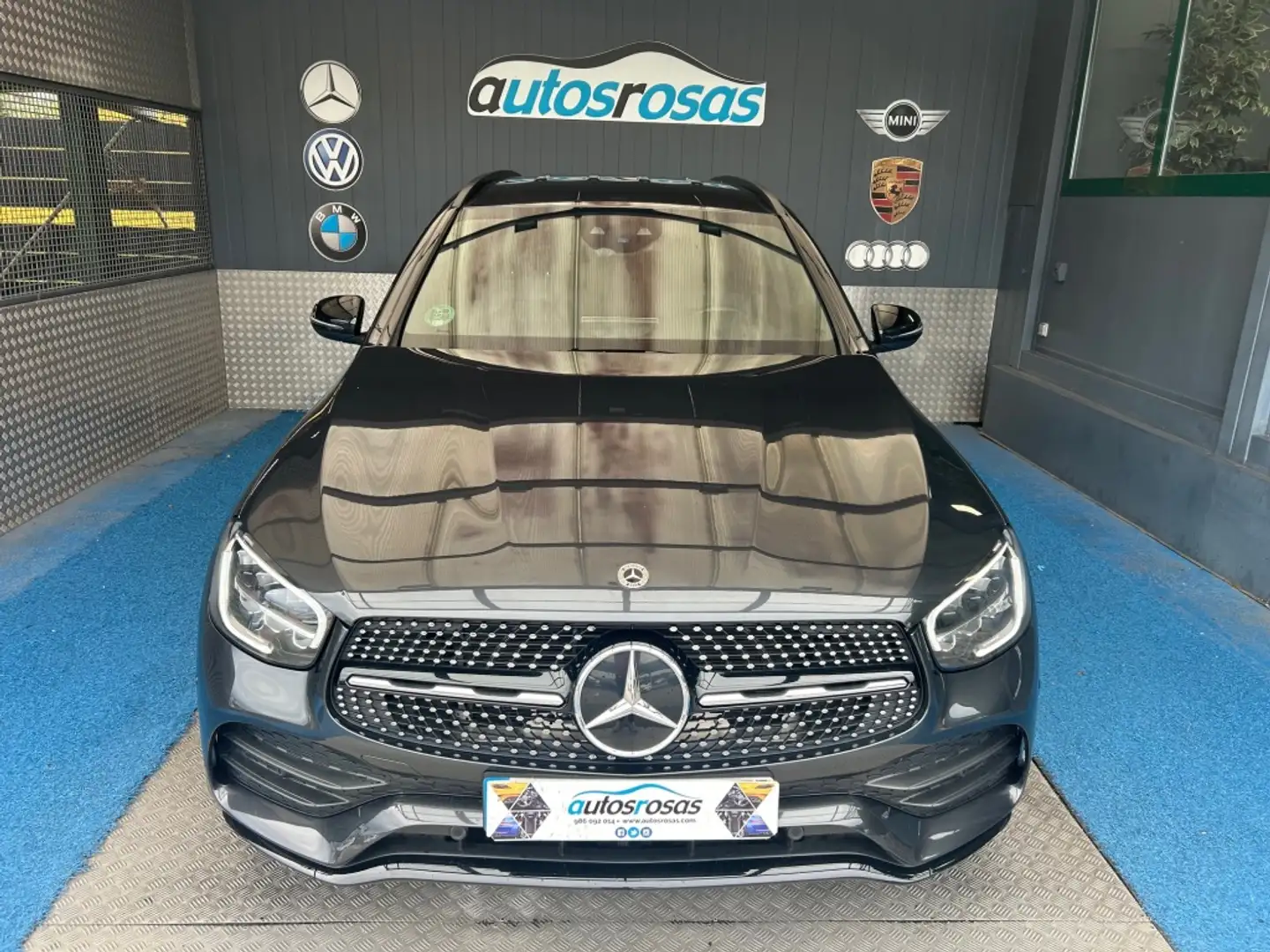 Mercedes-Benz GLC 200 200d 4Matic 9G-Tronic Gris - 2