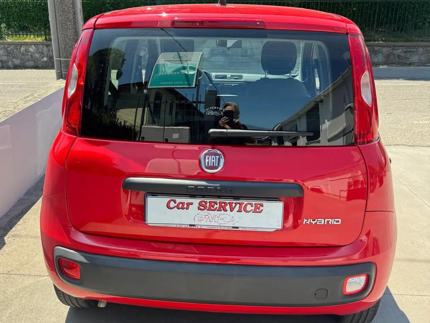 Fiat Panda Panda III 2021 1.0 firefly hybrid s Rosso - 2