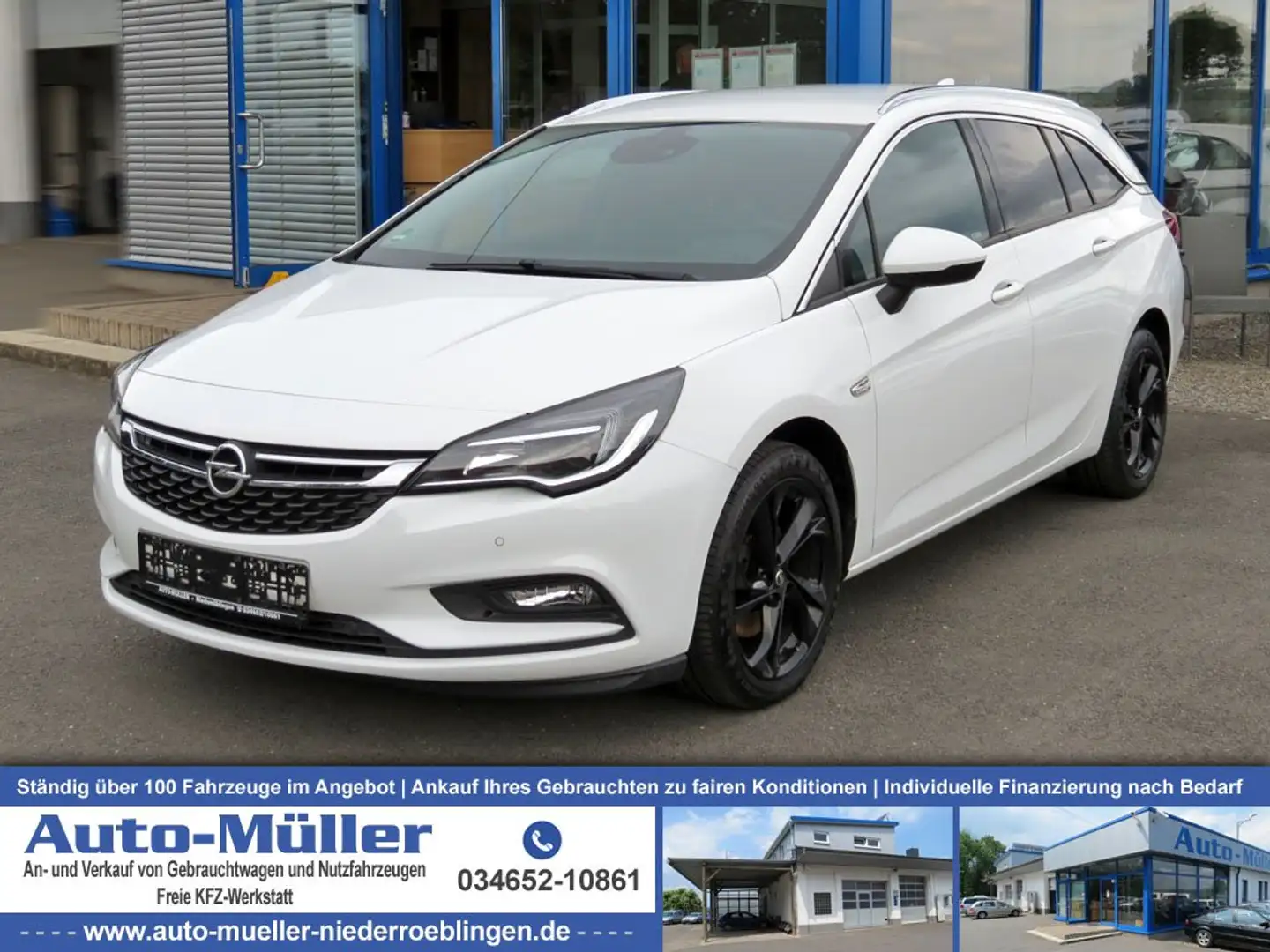 Opel Astra K Sports Tourer Innovation Navi Sitzheiz. Weiß - 1