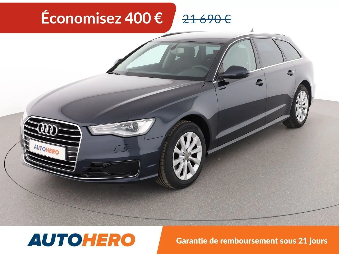 Audi A6 Avant 2.0 TDI Ultra Ambiente S Tronic Bleu - 1