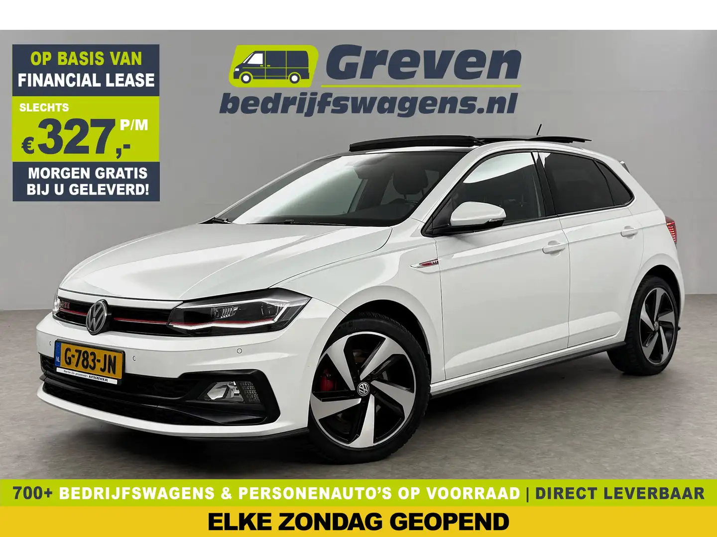 Volkswagen Polo GTI 2.0 TSI 200PK DSG Pano LED Virtual Camera  Clima C Blanc - 1