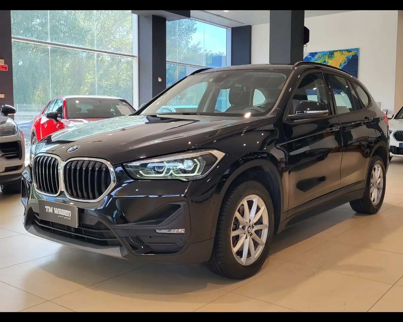 BMW X1 (F48) - X1 sDrive18d Advantage 150CV 2021 *IVA* Noir - 1