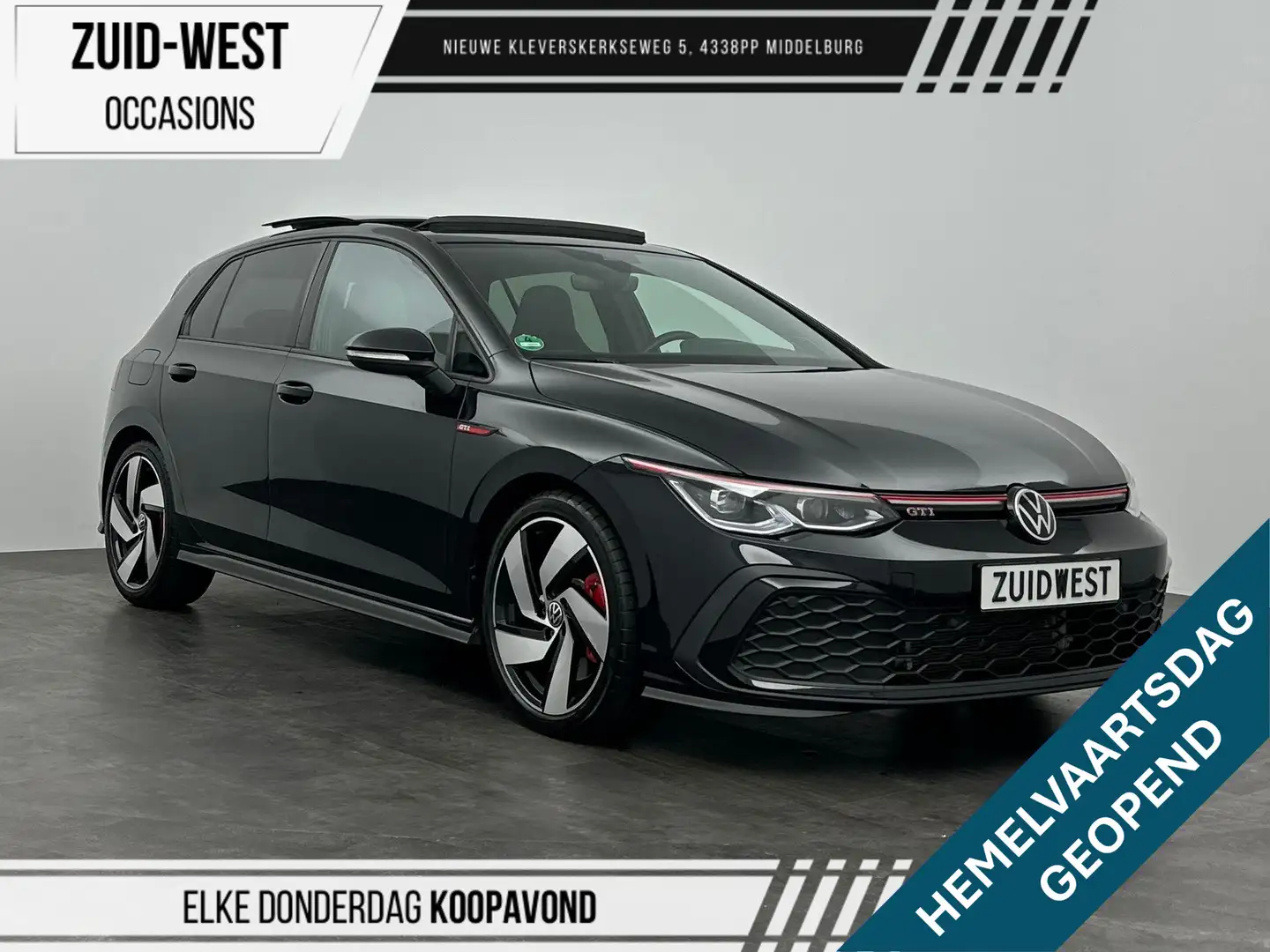 Volkswagen Golf GTI 2.0 TSI Pano H&K IQ Sfeer ACC Negro - 1