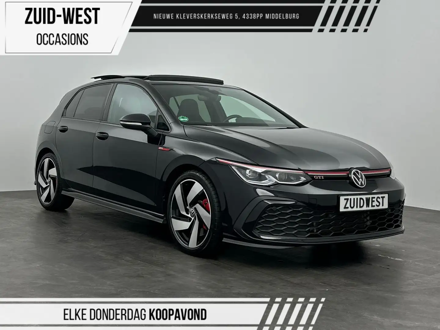 Volkswagen Golf GTI 2.0 TSI Pano H&K IQ Sfeer ACC Noir - 1