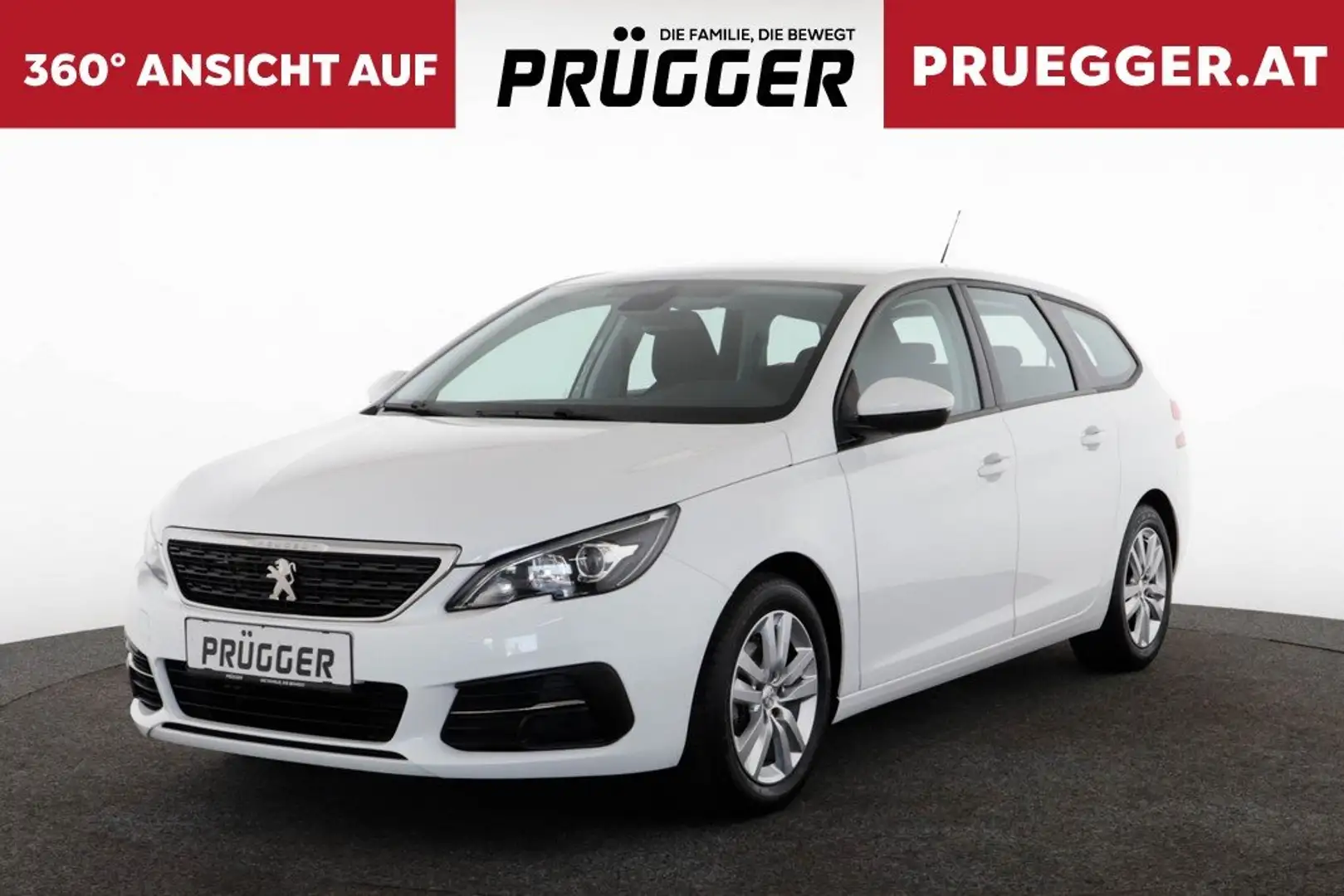 Peugeot 308 SW 1,5 BlueHDI 100 Active S&S NAVI NUR 49.448K Weiß - 1